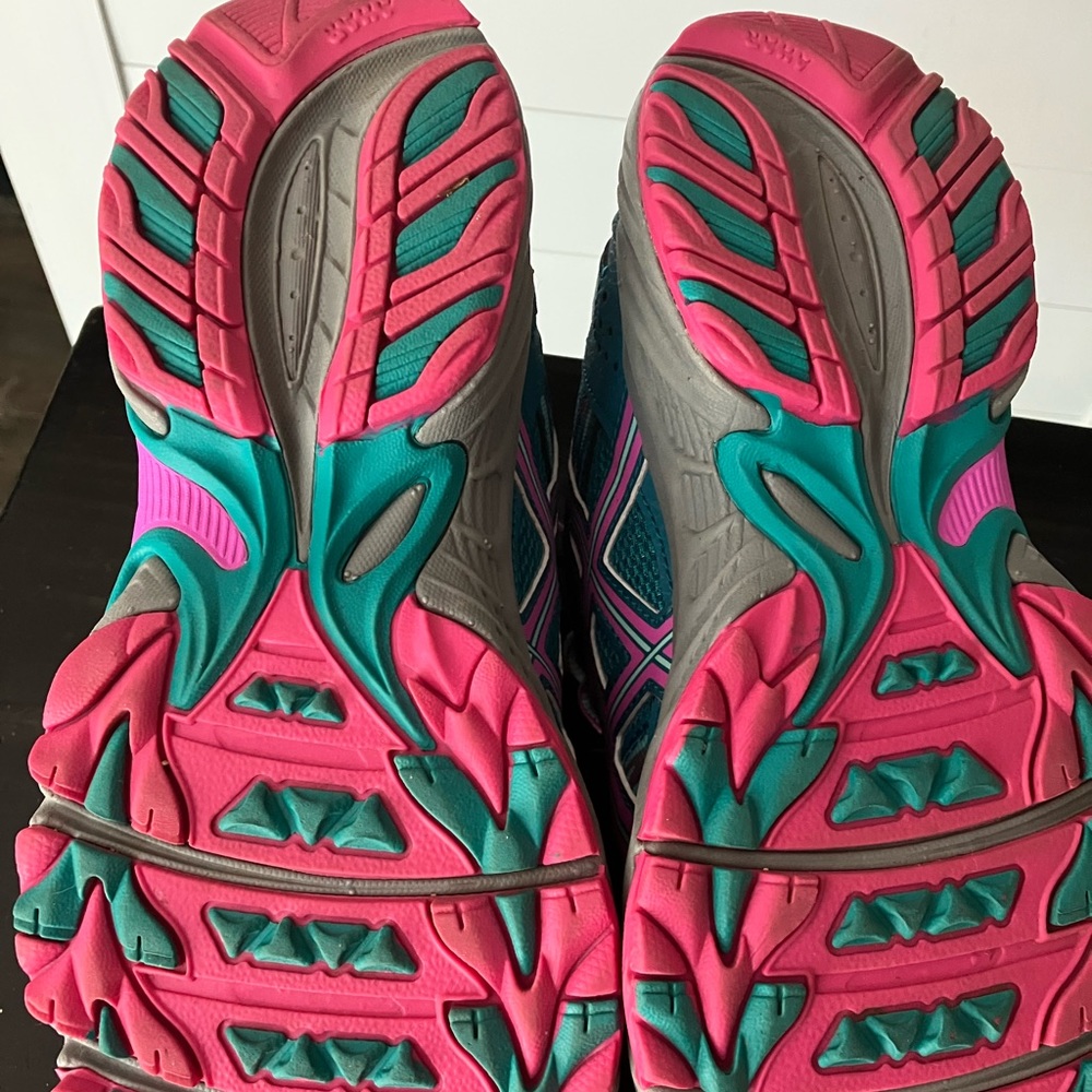 NWOT Asics Gel Venture 5 Trail Running Shoes Ocean Depth - Picture 5 of 9